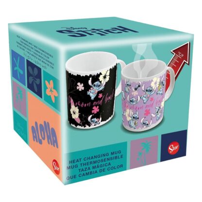 Lilo & Stitch Tasse mit Thermoeffekt Stitch & Angel 325 ml – Bild 2
