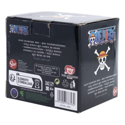 One Piece Tasse mit Thermoeffekt Luffy 325 ml – Bild 4