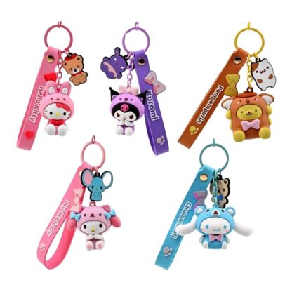 Sanrio Animal Series Schlüsselanhänger Hello Kitty and Friends Display (12)