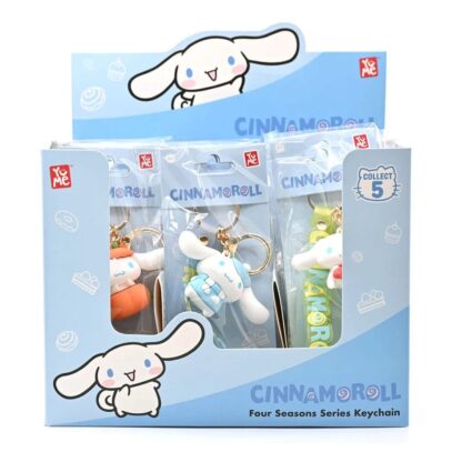Sanrio Four Seasons Series Schlüsselanhänger Cinnamoroll Display (12) – Bild 2