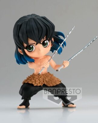 Demon Slayer: Kimetsu no Yaiba Actionstatue Q Posket Inosuke Hashibira II Ver. Bei 13 cm