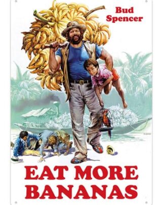 Bud Spencer Blechschild Banana Joe 20 x 30 cm