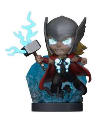 Marvel Superama Mini-Diorama Thor God Mode (Black Light) Exclusive 10 cm