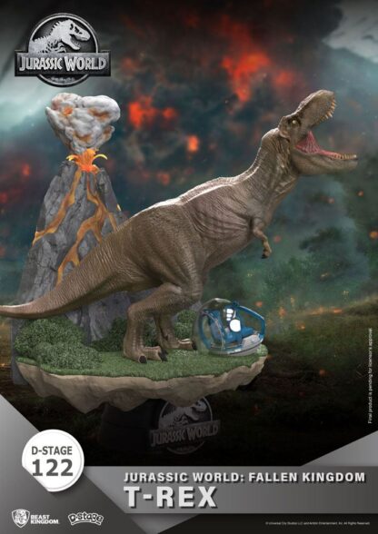 Jurassic World: Das gefallene Königreich D-Stage PVC Diorama T-Rex 13 cm – Bild 3
