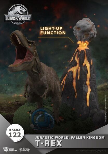 Jurassic World: Das gefallene Königreich D-Stage PVC Diorama T-Rex 13 cm – Bild 4