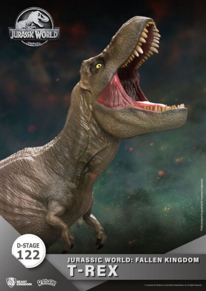 Jurassic World: Das gefallene Königreich D-Stage PVC Diorama T-Rex 13 cm – Bild 5