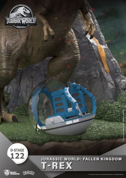 Jurassic World: Das gefallene Königreich D-Stage PVC Diorama T-Rex 13 cm – Bild 6