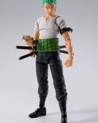 One Piece S.H.Figuarts Actionfigur Roronoa Zoro Romance Dawn Ver. 15 cm