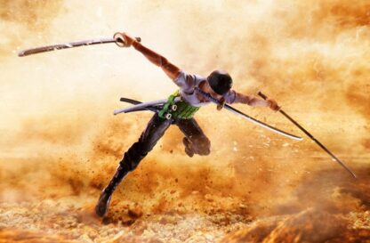 One Piece S.H.Figuarts Actionfigur Roronoa Zoro Romance Dawn Ver. 15 cm – Bild 3