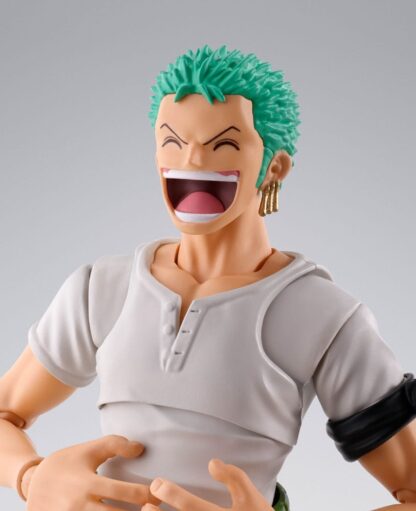 One Piece S.H.Figuarts Actionfigur Roronoa Zoro Romance Dawn Ver. 15 cm – Bild 8