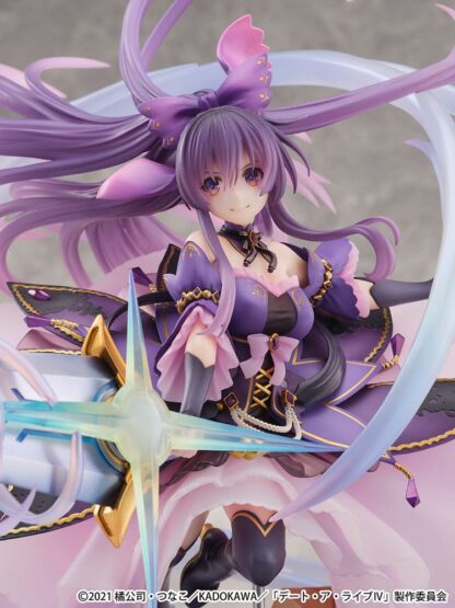 Date A Live IV SHIBUYA SCRAMBLE FIGURE PVC Statue 1/6 Tohka Yatogami Princess Amethyst Dress Ver. 32 cm – Bild 7