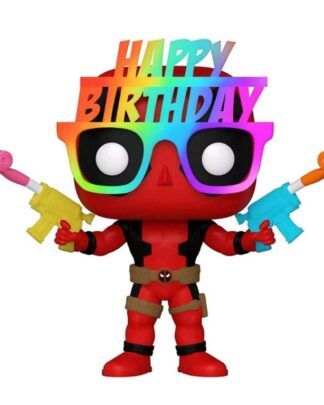 Deadpool POP! Marvel Vinyl Figur 30th Birthday Glasses Deadpool 9 cm
