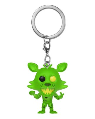 Five Nights at Freddy's Pocket POP! Vinyl Schlüsselanhänger 4 cm Radioactive Foxy Display (12)