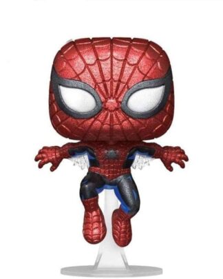 Marvel 80th Anniversary POP! Vinyl Figur Spider-Man(DGLT) 9 cm