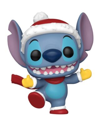 Disney POP! Vinyl Figur Holiday Stitch w/Hat 9 cm