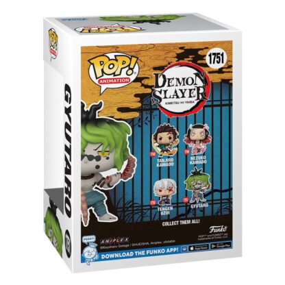 Demon Slayer: Kimetsu no Yaiba POP! Animation Vinyl Figuren Gyutaro 9 cm – Bild 3