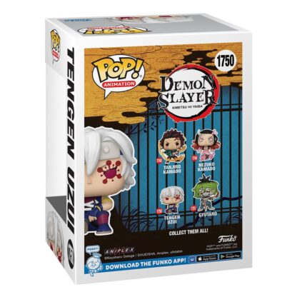 Demon Slayer: Kimetsu no Yaiba POP! Animation Vinyl Figuren Tengen(Flash Back) 9 cm – Bild 3
