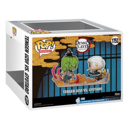 Demon Slayer: Kimetsu no Yaiba POP Moments Vinyl Figuren Tengen Vs Gyutaro 9 cm – Bild 3