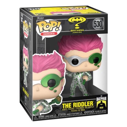 Batman 85th Anniversary POP! Movies Vinyl Figur The Riddler(MT) 9 cm – Bild 2