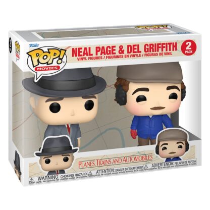 Ein Ticket für Zwei POP! Movies Vinyl Figuren 2er-Pack Neal Page & Del Griffith 9 cm – Bild 2