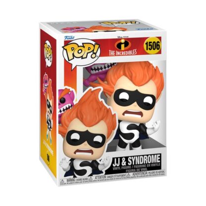 Die Unglaublichen 20th Anniversary POP! Vinyl Figur JJ & Syndrome 9 cm – Bild 2