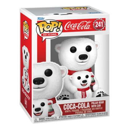 Coca-Cola POP&Buddy! Movies Vinyl Figur Bear & Cub 9 cm – Bild 2