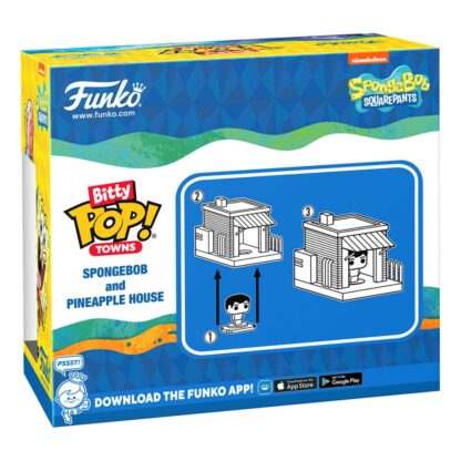 Spongebob Bitty POP! Town Vinyl Figur Spongebob at Home – Bild 2