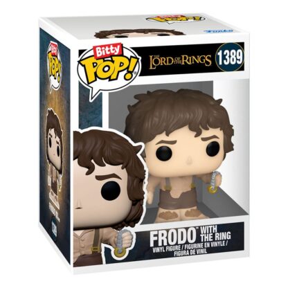 Herr der Ringe Bitty POP! Town Vinyl Figur Frodo at Shire – Bild 5