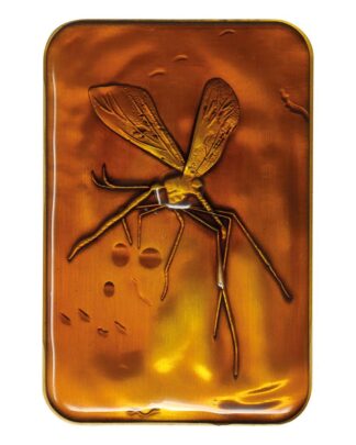 Jurassic Park Metallbarren Mosquito in Amber Limited Edition