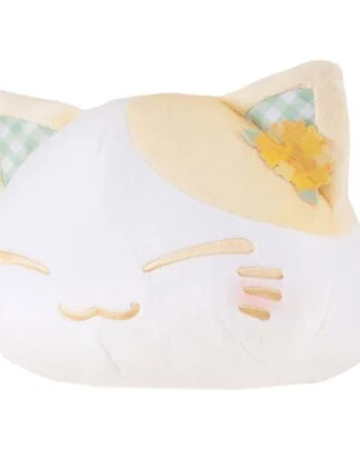 Nemuneko Cat Plüschfigur Rape Flower Pattern Ear Decoration Yellow Color Ver. 30 cm