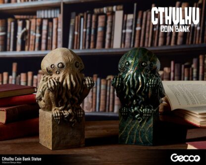 H.P. Lovecraft Cthulhu Mythos Spardosen Statue Cthulhu (Original Color) 24 cm – Bild 4