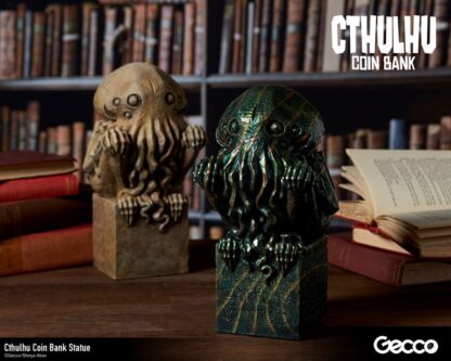 H.P. Lovecraft Cthulhu Mythos Spardosen Statue Cthulhu (Original Color) 24 cm – Bild 5