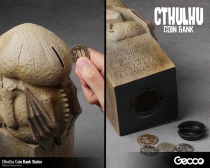 H.P. Lovecraft Cthulhu Mythos Spardosen Statue Cthulhu (Original Color) 24 cm – Bild 7
