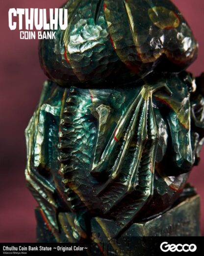 H.P. Lovecraft Cthulhu Mythos Spardosen Statue Cthulhu (Original Color) 24 cm – Bild 10