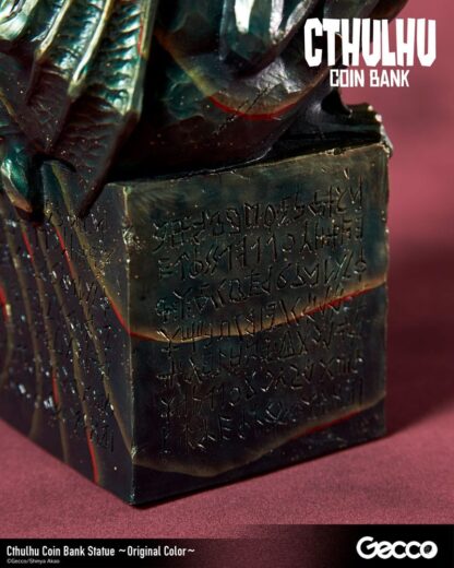 H.P. Lovecraft Cthulhu Mythos Spardosen Statue Cthulhu (Original Color) 24 cm – Bild 12
