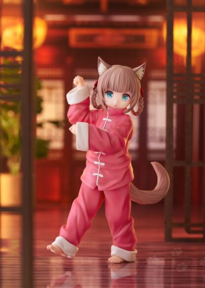 My Cat Is a Kawaii Girl Palette Dress-Up Collection Statue Kinako Nyang fu Ver. 15 cm – Bild 2
