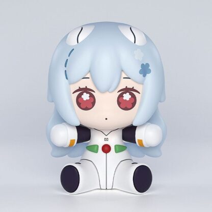 Neon Genesis Evangelion: Rebuild of Evangelion Huggy Good Smile Chibi Figur Rei Ayanami: Long Hair Ver. 7 cm – Bild 2