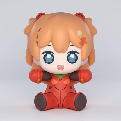 Neon Genesis Evangelion: Rebuild of Evangelion Huggy Good Smile Chibi Figur Asuka Shikinami Langley: Plugsuit Ver. 7 cm – Bild 2