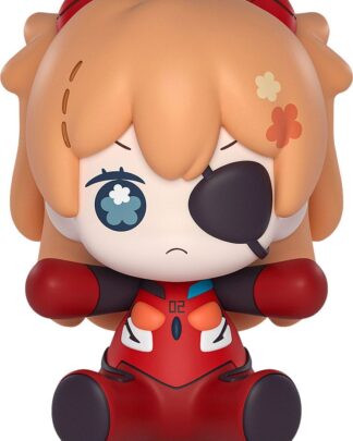 Neon Genesis Evangelion: Rebuild of Evangelion Huggy Good Smile Chibi Figur Asuka Shikinami Langley: Eye Patch Ver. 7 cm