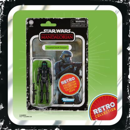 Star Wars The Mandalorian Retro Collection Actionfigur 2022 Imperial Death Trooper 10 cm – Bild 6