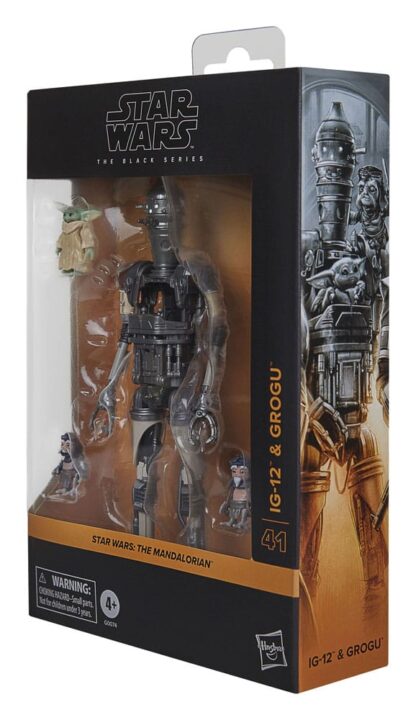 Star Wars: The Mandalorian Black Series Actionfiguren 2er-Pack IG-12 & Grogu 15 cm – Bild 5