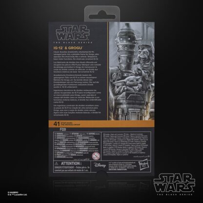 Star Wars: The Mandalorian Black Series Actionfiguren 2er-Pack IG-12 & Grogu 15 cm – Bild 6