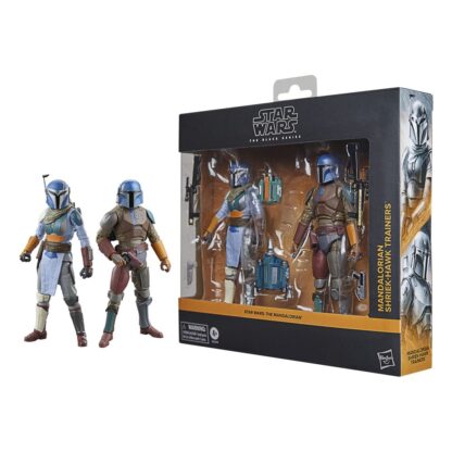 Star Wars: The Mandalorian Black Series Actionfiguren 2er-Pack Mandalorian Shriek-Hawk Trainers 15 cm – Bild 3