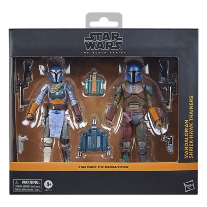 Star Wars: The Mandalorian Black Series Actionfiguren 2er-Pack Mandalorian Shriek-Hawk Trainers 15 cm – Bild 10