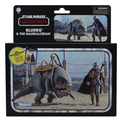 Star Wars: Obi-Wan Kenobi Vintage Collection Actionfiguren 2er-Pack Blurrg & The Mandalorian 10 cm – Bild 2