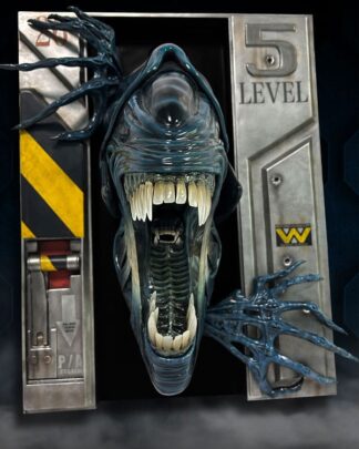 Aliens Wand-Skulptur 1/2 Alien Queen 51 x 41 x 25 cm