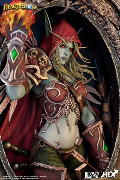 Hearthstone 3D Art Frame Statue Sylvanas Windrunner 31 cm – Bild 9