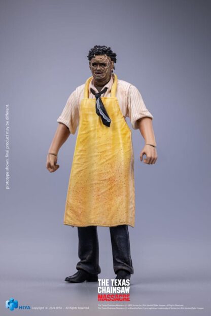 Texas Chainsaw Massacre (1974) Exquisite Mini Actionfigur 1/18 LeatherFace - Killing Mask Standard Ver. 11 cm – Bild 2