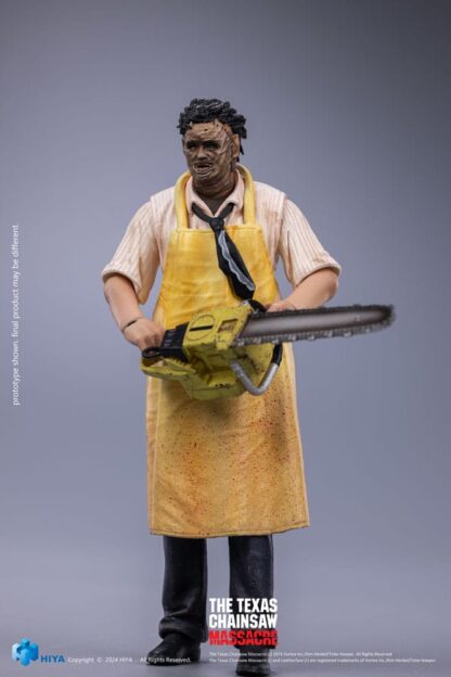 Texas Chainsaw Massacre (1974) Exquisite Mini Actionfigur 1/18 LeatherFace - Killing Mask Standard Ver. 11 cm – Bild 4