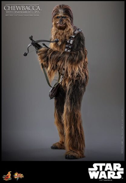 Star Wars Episode V Movie Masterpiece Actionfigur 1/6 Chewbacca with Disassembled C-3PO 36 cm – Bild 9